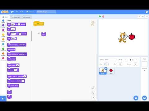 Hide and show sprites in Scratch