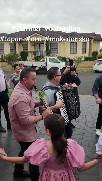 Traditional Macedonian Wedding Dance with Clarinet and Accordion Music