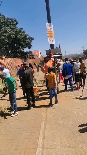 After cleaning the whole school, he's saying we choose God or Food😂😂we can't live without Rising Stars Generation