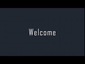 Animated Short Video #Welcome. Welcome Animated Short Video!