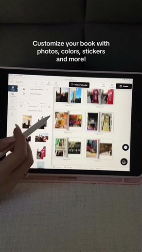 Viral Pixory Photo Book Tutorial 📚🤍 #photobook #booktok