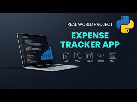 Build an Expense Tracker App with Python- Python Projects - CSV Data Handling