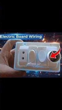 Electric Board Wiring Connection | 1 Socket 2 Switch 1 Holder Wiring (Urdu/Hindi)