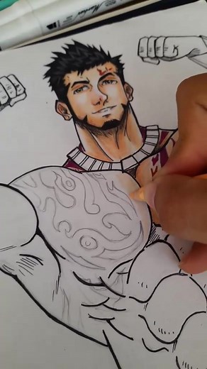 Priapus Fanart Drawing | Gyee Bara Sketch