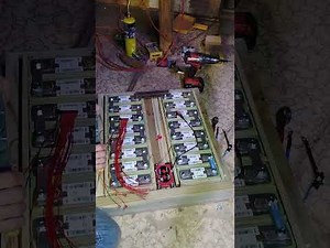 Installing a bms for my home made solar battery bank I'm making