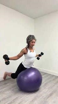 Ball back extension with shoulder fly!