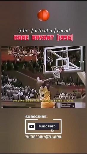 Kobe Bryant – NBA Debut at 18 (1996 Preseason) | The Birth of a Legend