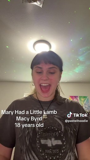 Mary Had a Little Lamb — Macy Byrd Piano Singing Cover