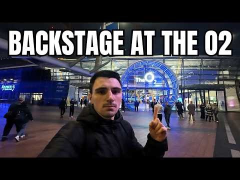 How I Ended Up Backstage at the O2 Arena