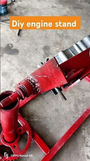 DIY engine stand #smswinswork #automobile #mechanic
