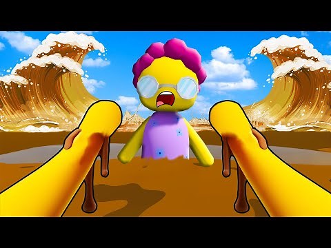 Wobbly Life but it's FIRST PERSON With a Poo Tsunami?!