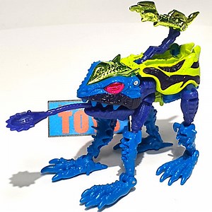 Transformers Beast Wars SPITTOR Transmetals 2 Basic Class 100% complete w Tongue | eBay