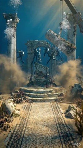 Lost Atlantis Restored After 10,000 Years | Epic Underwater Throne Reveal