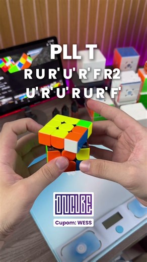 Tutorial avançado de PLL T #cubomagico #rubikscube #cfop #PLL