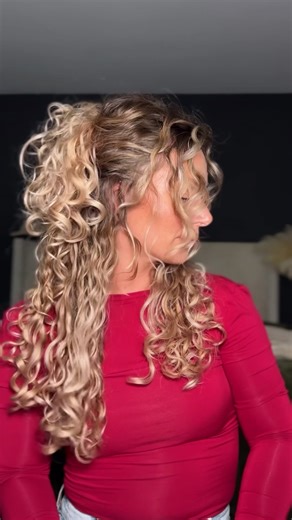 Twist and Clip: The Perfect Curly Hairstyle