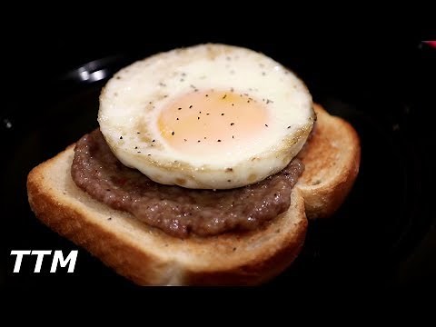 How to Cook Breakfast Sausage and Egg in the Oven~Easy Cooking