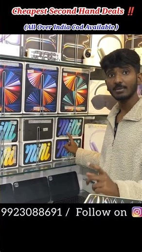 MINI 7 ONLY 13 TIMES CHARGED 100% BATTERY OPEN BOX CATEGORY PRODUCT ONLY AT VEDANT APPLE STORE ❤️🫶