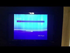 Sony DVP-SR200P DVD Player Test