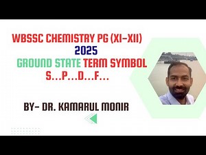 GROUND STATE TERM SYMBOL