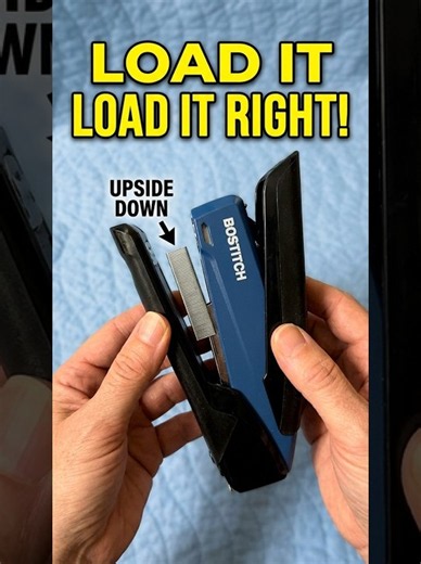 ✅How to Load Your Bostitch Stapler #bostitch