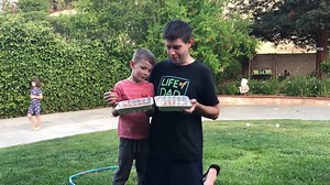 #DadJokeChallenge Ask your kid a joke. If they laugh, you win. If they don’t, they smash a pie into your face. We challenge you! | Life of Dad