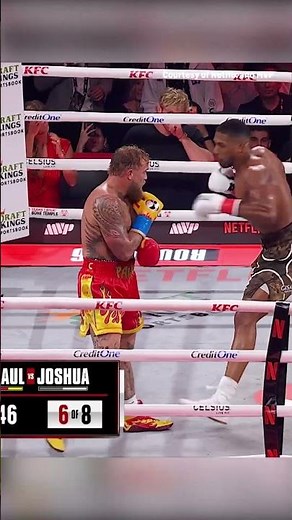 Anthony Joshua broke Jake Paul’s JAW! 🥶