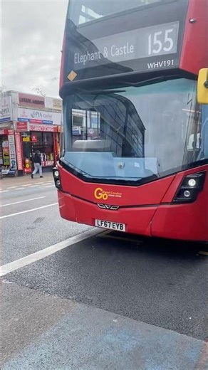 W driver bus route 155 Gemini 3 LF67EYB