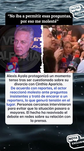 🎤 Alexis Ayala vive momento tenso tras intento de agresión a reportero y estalla polémica