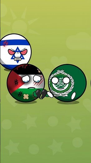 Countries treat the heart of palestine again #historyballs #countryballs