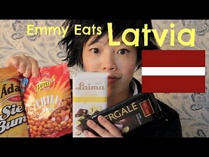 Emmy Eats Latvia -- Latvian snacks & sweets