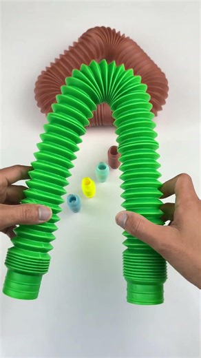 Relaxing and Creating Two Style ASMR POP-TUBE #asmr #satisfyingvideos #relaxing #oddasmr #poptubes