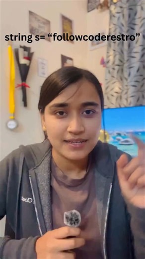 Gyani Kumari on Instagram: "Part - 1 | First Repeated Character🚀 Can you solve this in O(N)? ⚡ Full Logic & Code in the video! 📸 🚀 Save and Share this with your friend for upcoming Interviews. 🔔 Follow @Coderestro for more career-defining tech roadmaps! Comment “STRING” if you want the full C++ hashmap implementation! 💻 #dsa #interview #leetcode #placement #Coderestro"