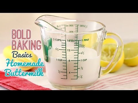 How to Make Homemade Buttermilk (Substitute) - Gemma's Bold Baking Basics Ep 8