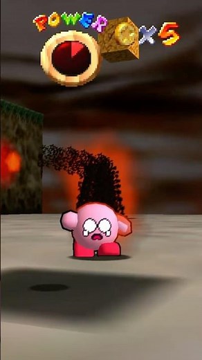 Lots of Kirby Death Animations - Super Mario 64 PC Port #shorts #kirby #mario #nintendo #supermario