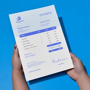 Canva Invoice Template, Editable Canva Design (PDF Download) - Etsy