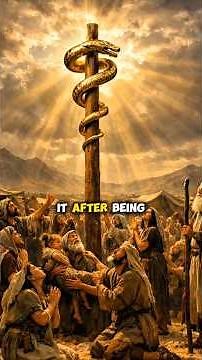 The Bronze Serpent and the Cross | John 3:14–15 Explained #jesus #shorts