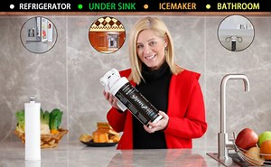 Watch Frizzlife Under Sink Water Filter System - MK99 on Amazon Live