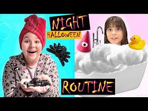 OUR HALLOWEEN EVENING ROUTINE