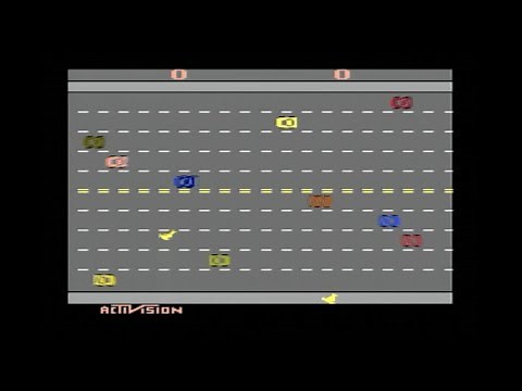 Freeway (Atari 2600) gameplay