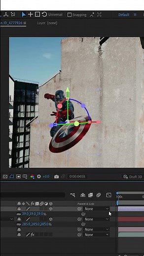 Camera Tracking in After Effects | After Effects quick tutorial | #shorts #short #shortvideo