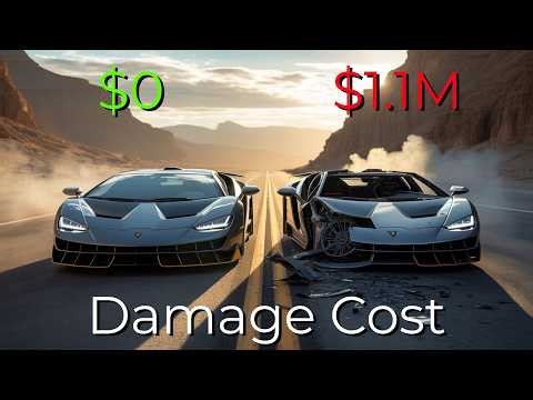 Will You Survive? Realistic Crash Damage Tests Lamborghini Centenario | BeamNG.drive