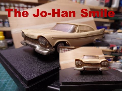 Jo-Han 1958 Plymouth Fury Promo Model Car Kit
