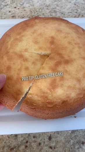 How to make gluten free cake that is light and fluffy - use your mixer’s whisk attachment! Whether it’s a box mix or from scratch, I find that using a whisk attachment adds extra air to gluten free cakes, improving their texture and taste. Enjoy! #cake #glutenfree #glutenfreecake #baking #glutenfreebaking #bakingtips @KitchenAid