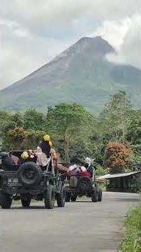 Wisata Naik Jeep Merapi Menuju Bunker Kaliadem