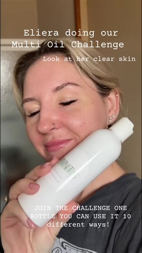 Eliera — Day 18 of the Multi Oil Challenge ✨ This is what consistency looks like. No filters. Just glow - JOIN IN 🌸 #skincare #multioilchallenge #mintsbody #2026glowup