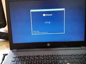 hp 240 G6 como formatear, restaurar laptop, instalar windows 10