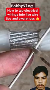 392K views · 763 reactions | How to tap electrical wirings into live wire tips and awareness  #everyonehighlightsfollowers #everyoneシ゚ #reelsvideoシfypシ #reelsviralシ #rerlsfb #viralreels #reelschallenge #reels #everyone | Bobby Vlog | Facebook