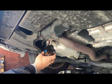 RK5 RK5 Step Wagon Spada Engine Oil Change Oil Element Change Method Video How to Remove Removal ...