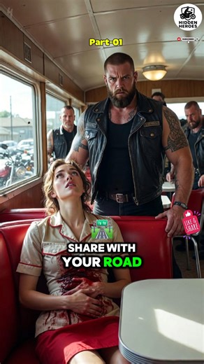 Diner Gal Snapped Wrist Begs "Help Me!"—Ghost Riders Thunder In (Route 66 Nightmare) - Part 01 A tough waitress faces pure terror at Mama's Pit Stop when a raging brute snaps her wrist in a midnight Route 66 diner brawl. Her desperate cry "Help Me, I'm Hurt!" echoes as outlaw thunder rolls in—Ghost Riders MC on the horizon? This heart-pounding cliffhanger delivers raw emotion, biker legend vibes, and justice on wheels. Perfect for fans of real-road redemption stories. Smash subscribe to Hidden H