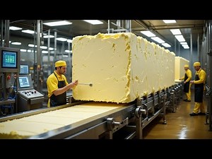 How Butter Is Made – Inside the Factory (Full Process From Milk to Packaged Butter)